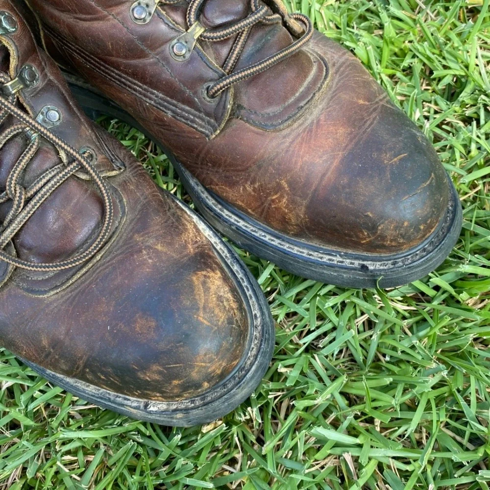 Red Wing 2264 Mens Work Boots Steel Toe Brown Leather EH Made in USA Size 12 D
